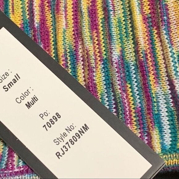 NWT Romeo & Juliet Missoni Color Green Pink Yellow Stretch Body Con Tank Dress S - Picture 6 of 8